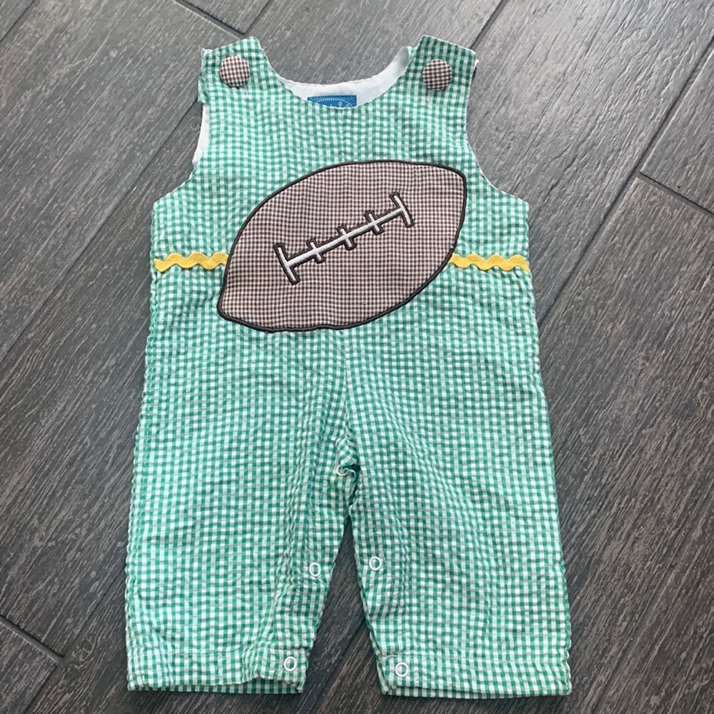 Mudpie Football Jon Jon size 0-6 months